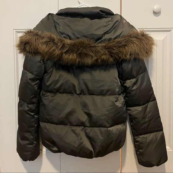 Zara down faux fur winter jacket - Picture 2 of 3